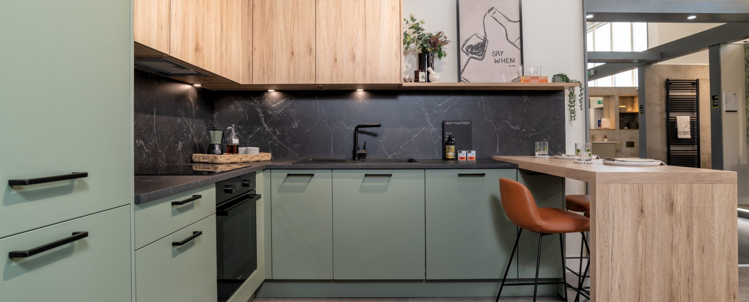 3 brand-new kitchen designs have landed in our Laings Directline showroom