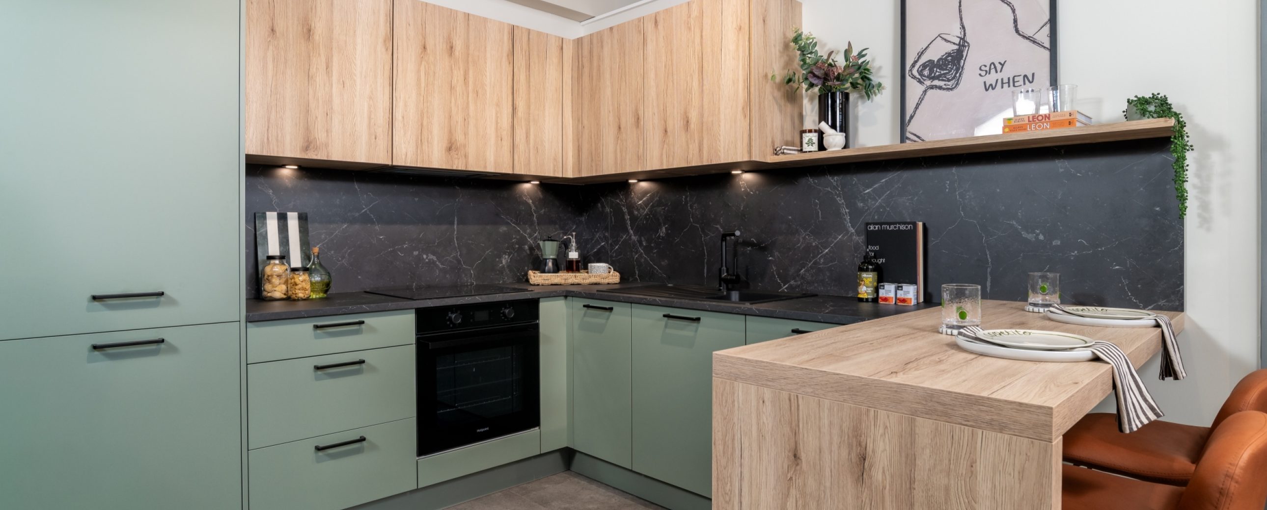 3 brand-new kitchen designs have landed in our Laings Directline showroom