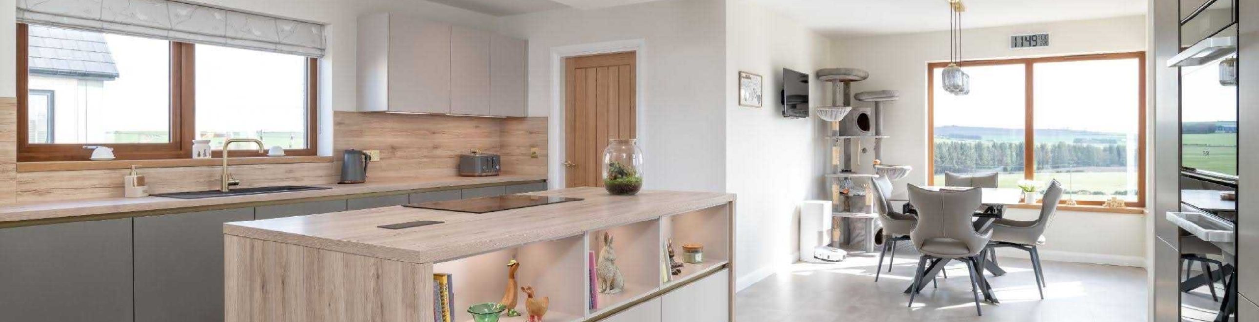 Auchnagatt kitchen, utility and bathroom